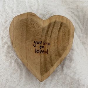 Natural Life Wooden Ring Tray